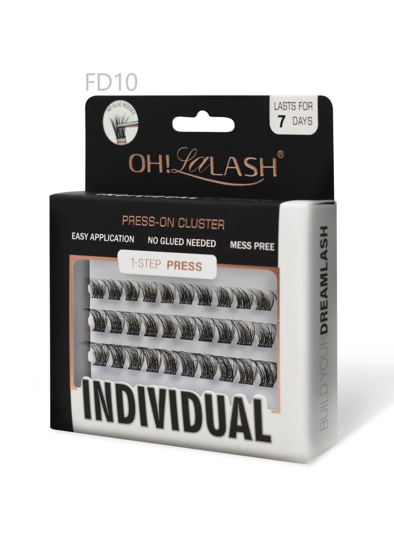 أوه! لالاش مجموعة رموش لاصقة ذاتية الصنع - مناسبة للمبتدئين - Image 2