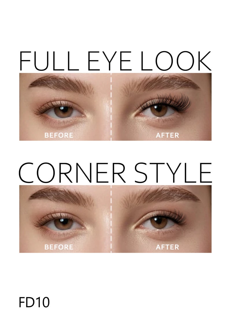 أوه! لالاش مجموعة رموش لاصقة ذاتية الصنع - مناسبة للمبتدئين - Image 5