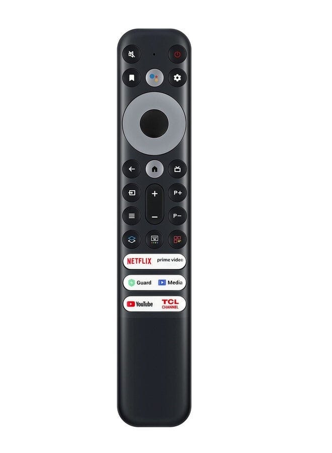 Remote Control For Tcl 8K Qled 4 Series 4K Uhd Led Smart Android Televisions With Netflix Youtube Guard Media Prime Video Tcl Channel