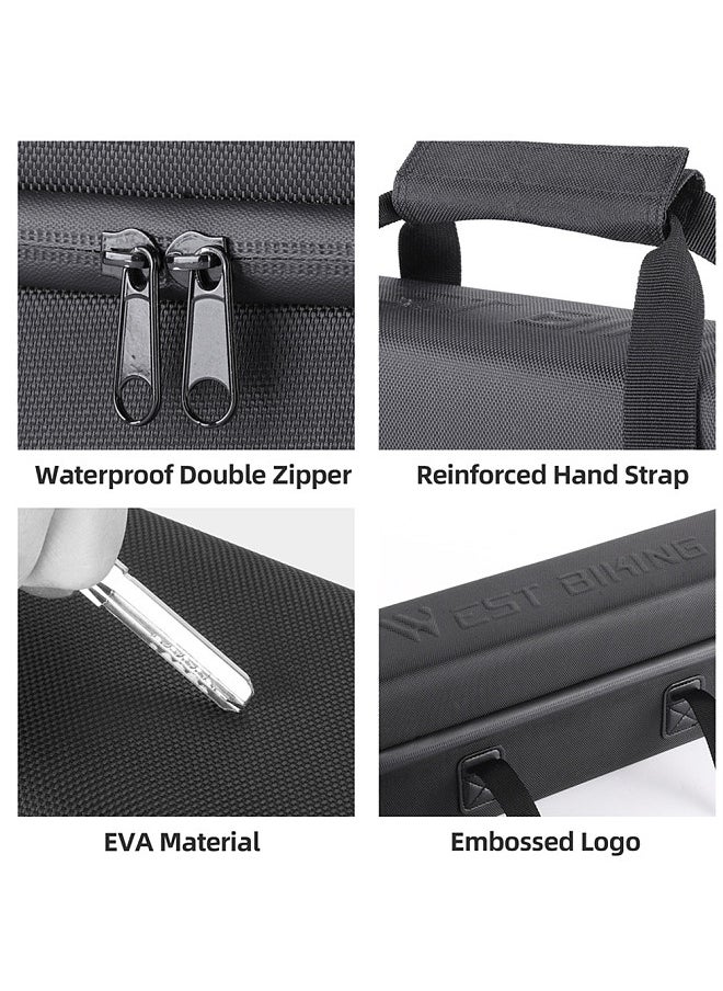 WEST BIKING Large Capacity Mountain Bike Battery Storage Bag E-Bike Waterproof Battery Storage Bag Bags for Electric Bicycle Battery  - Image 5