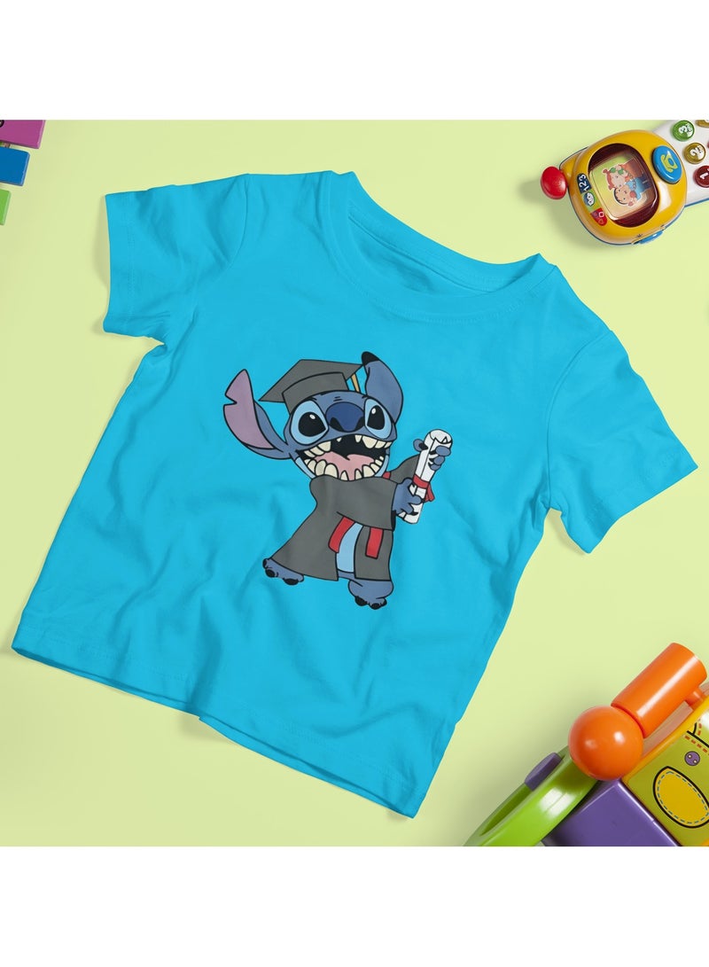 ZOOM STITCH GRADUATE FUN T-SHIRT DESIGN FOR KIDS