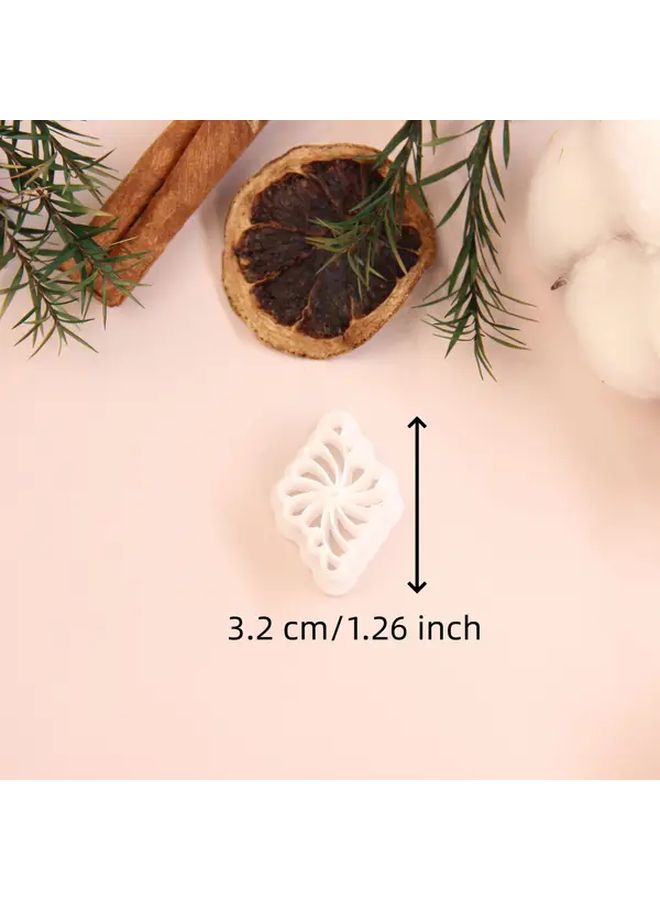 Diamond Shaped Floral Polymer Clay Cutters For Earrings Making Jewelry Crafting Supplies - Image 4