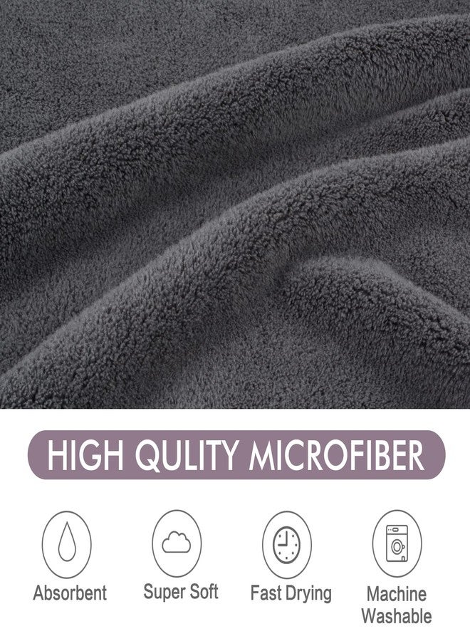 KinHwa Dog Towel Super Absorbent Pet Bath Towel Microfiber Dog Drying Towel for Small, Medium, Large Dogs and Cats 30inch x 50inch Dark-Gray - Image 5