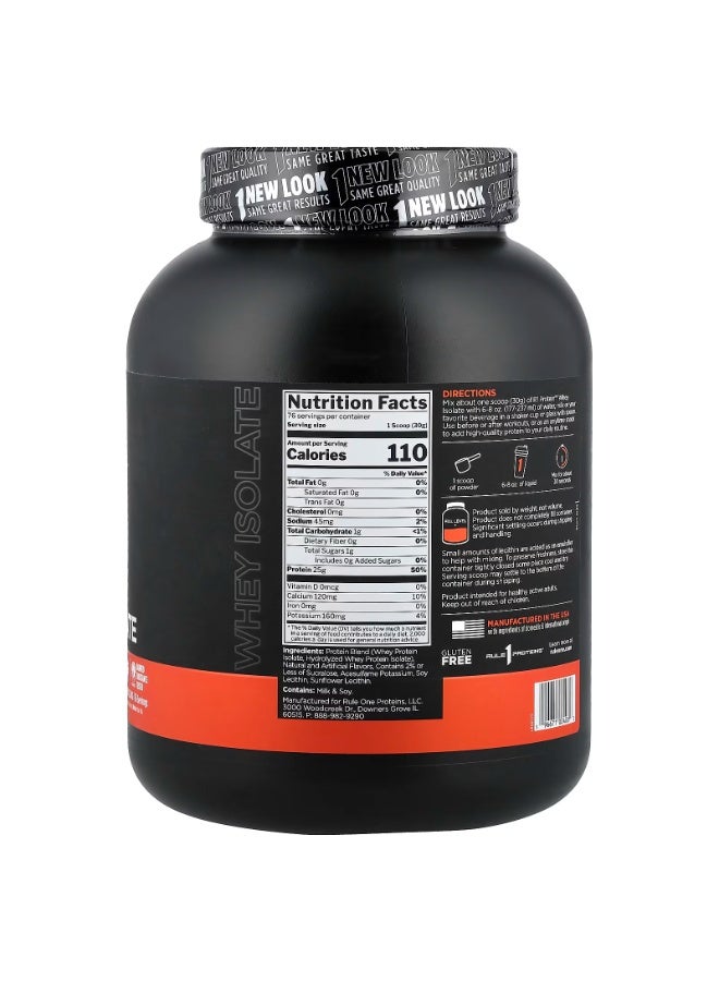 RULE 1 Rule One Proteins, R1 Protein Whey Isolate, Vanilla Creme, 5.03 lb (2.28 kg) - Image 3