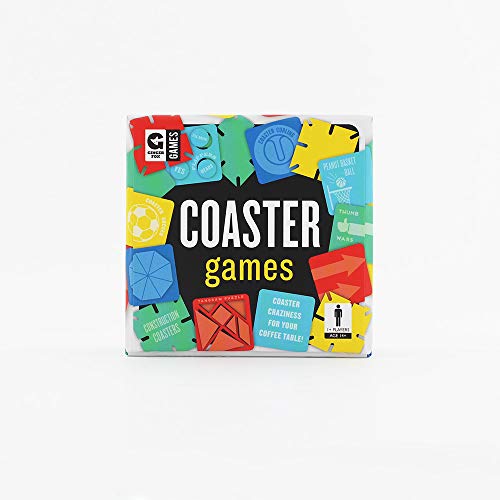 Ginger Fox Coaster Card Game Tabletop Travel Games Including Activities Puzzles Games Challenges - Image 1