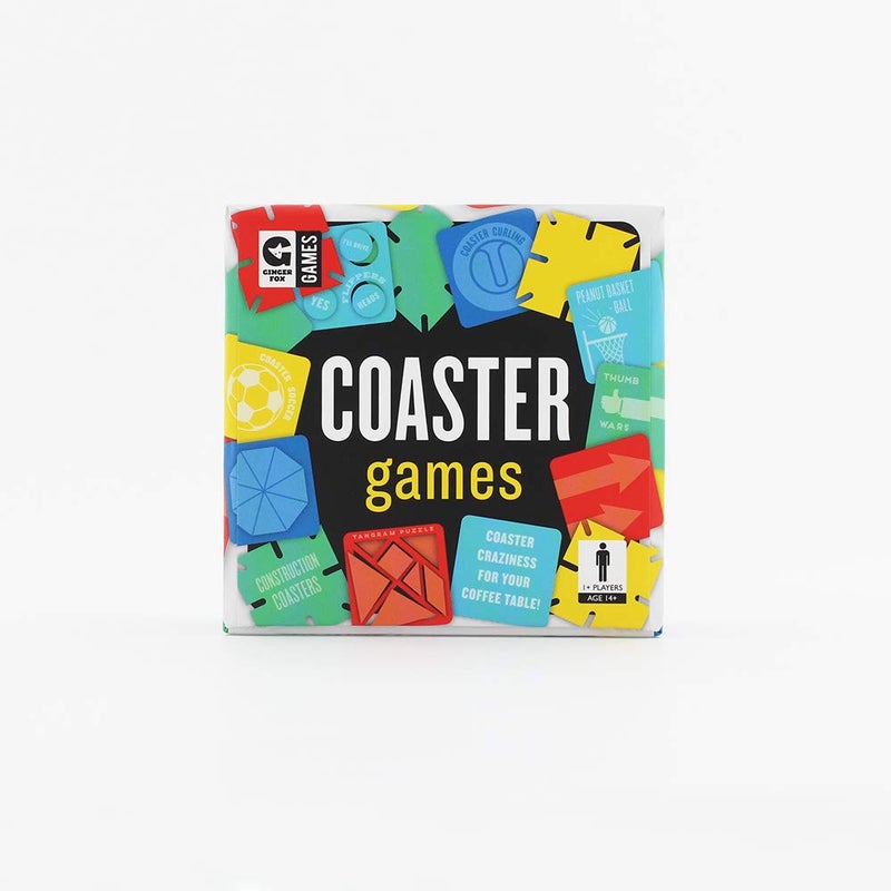 Ginger Fox Coaster Card Game Tabletop Travel Games Including Activities Puzzles Games Challenges - Image 4