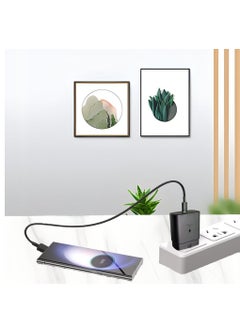 ELTRAZONE 45W Super fast charger Plug Data cable for Samsung galaxy S24 ULTRA S23 ultra FE S22 S21 fe S20 note 20 ultra 10 plus 9 8 z4 fold lead z 5 flip USB C TO C Adapter european wall Charger  - Image 2
