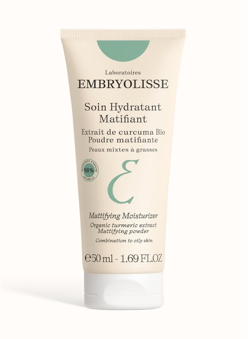 Embryolisse Mattifying Moisturizer (50 ml) – Oil-Control Facial Moisturizer for Combination & Oily Skin, Helps Control Shine While Maintaining Hydration, Smooth Lightweight Matte Finish - Image 1