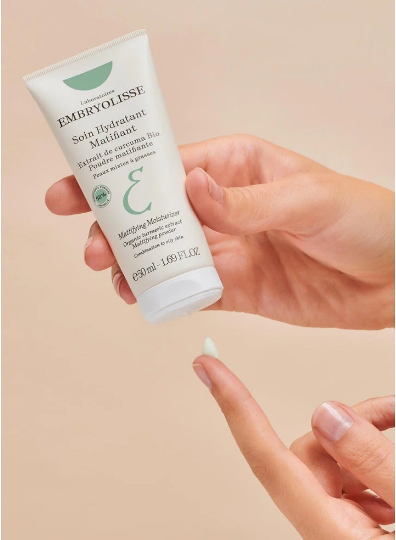 Embryolisse Mattifying Moisturizer (50 ml) – Oil-Control Facial Moisturizer for Combination & Oily Skin, Helps Control Shine While Maintaining Hydration, Smooth Lightweight Matte Finish - Image 3