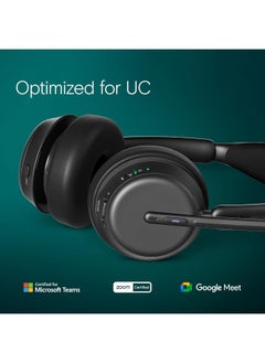 EPOS EPOS IMPACT 1060T ANC - Adaptive Noise Cancelling Business Headset AI™, Super Wideband Audio, Triple Connectivity, and Wireless Charging  - Image 4