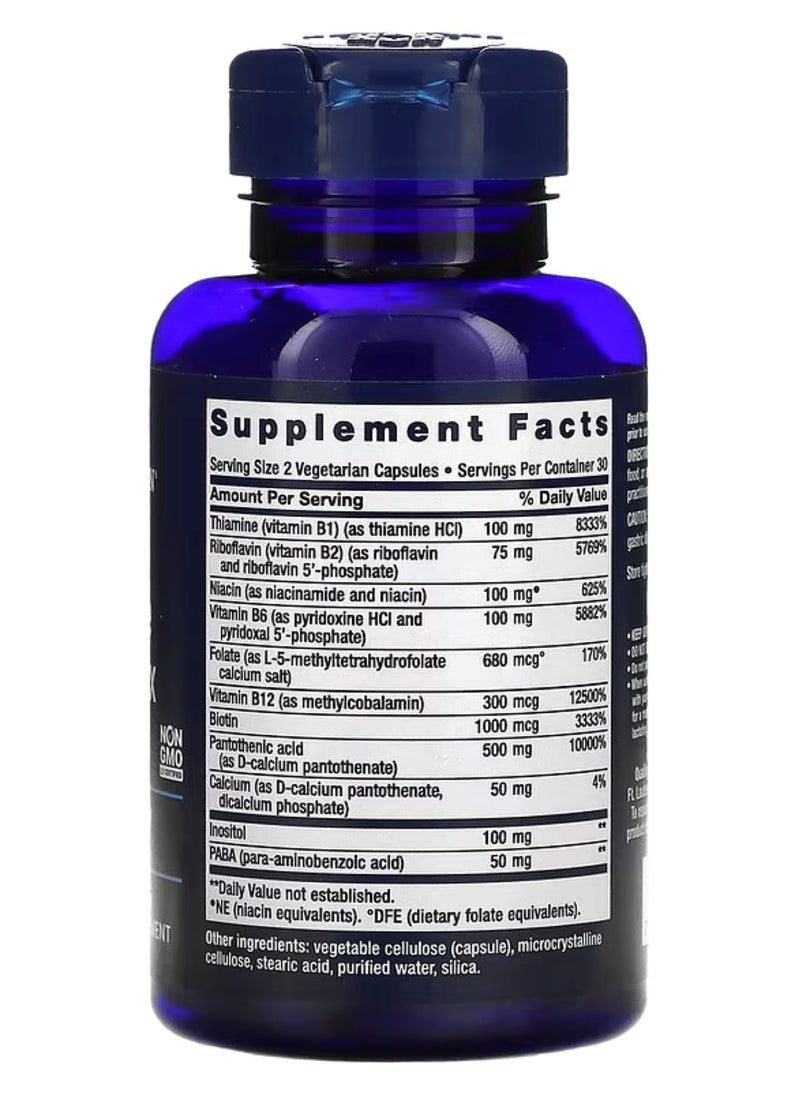 Life Extension - Life Extension, Bioactive Complete B-Complex, 60 Veggie Capsules - Image 1