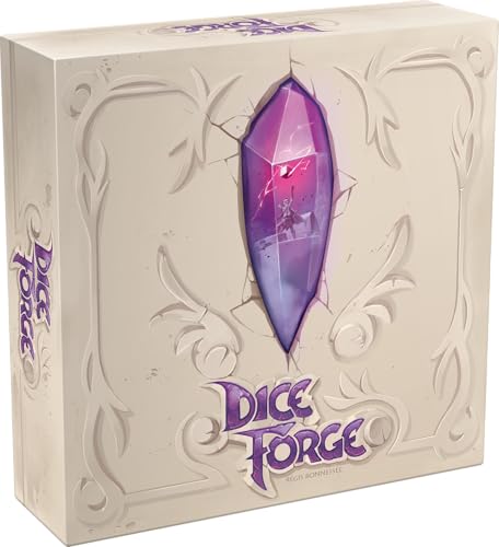 Asmodee لعبة لوحية أسمودي: لعبة النرد صقل مصيرك قهر الآلهة لعبة استراتيجية لصنع النرد لعبة ممتعة للعائلة للأطفال والبالغين من 10 إلى 24 لاعب 45 دقيقة وقت اللعب - Image 1