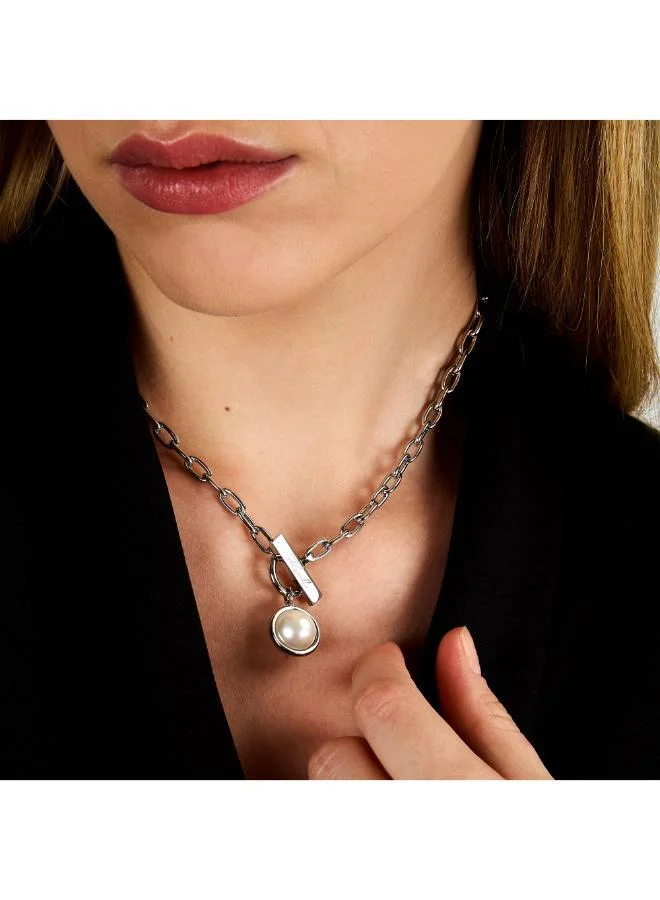 Karl Lagerfeld  Klayr04 Pearl Necklace  | Best Price UAE