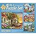 Bits and Pieces 4in1 MultiPack 300 Piece Jigsaw Puzzles for Adults Scenic Beauty Collection by Alan Giana Completed Puzzle Size 16 x 20 - Image 2