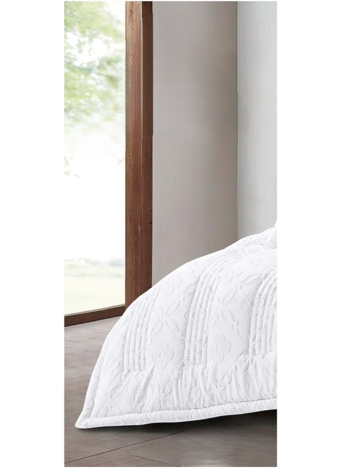 MingLi 6-piece microfiber printed king size double bed sheet, comforter size 260x240 cm  - Image 2