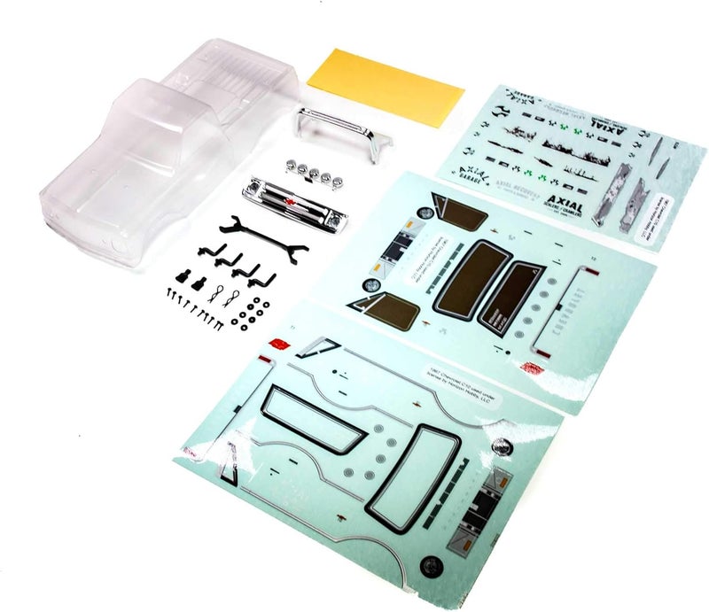 Axial Clear Body for 1967 Chevy C10 - Precut for SCX24