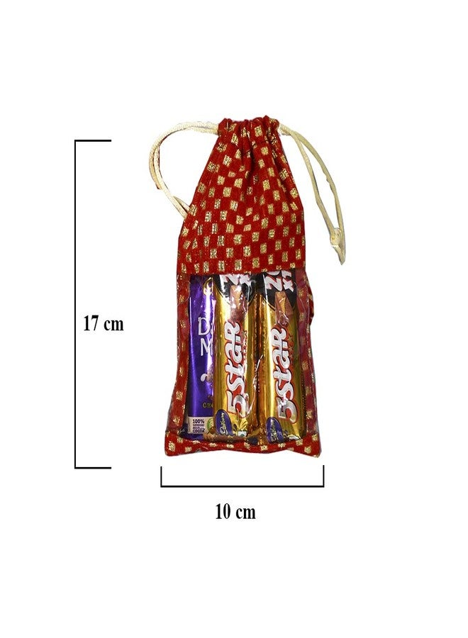 Natali Traders Bulk Return Gifts for Women, Ladies Potli Bags Pack of 20 Pouch Return Gifts for Housewarming Baby Shower Pooja Function Wedding Return Gift - Image 3