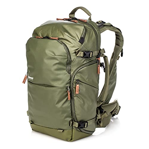 Shimoda Explore v2 25 Starter Kit Compact Outdoor Photography Travel Backpack incl Small Mirrorless Core Unit CarryOn Ready Adventure Pack AntiTheft Camera Access 14 Laptop Sleeve Army Green - Image 1