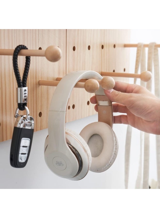 Wood Pegboard Combination Wall Organizer Kit  - Image 2