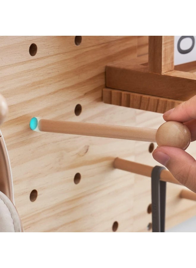Wood Pegboard Combination Wall Organizer Kit  - Image 4