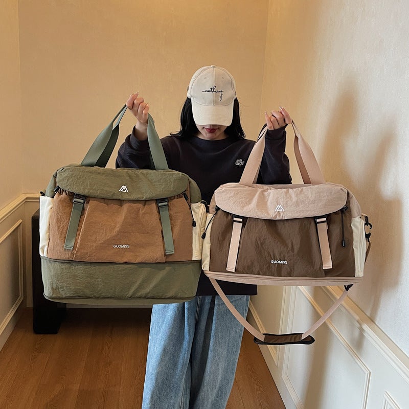 Multifunctional Lightweight Travel Duffel Bag with Wet-Dry Separation, Large Capacity for Short Trips - Image 2
