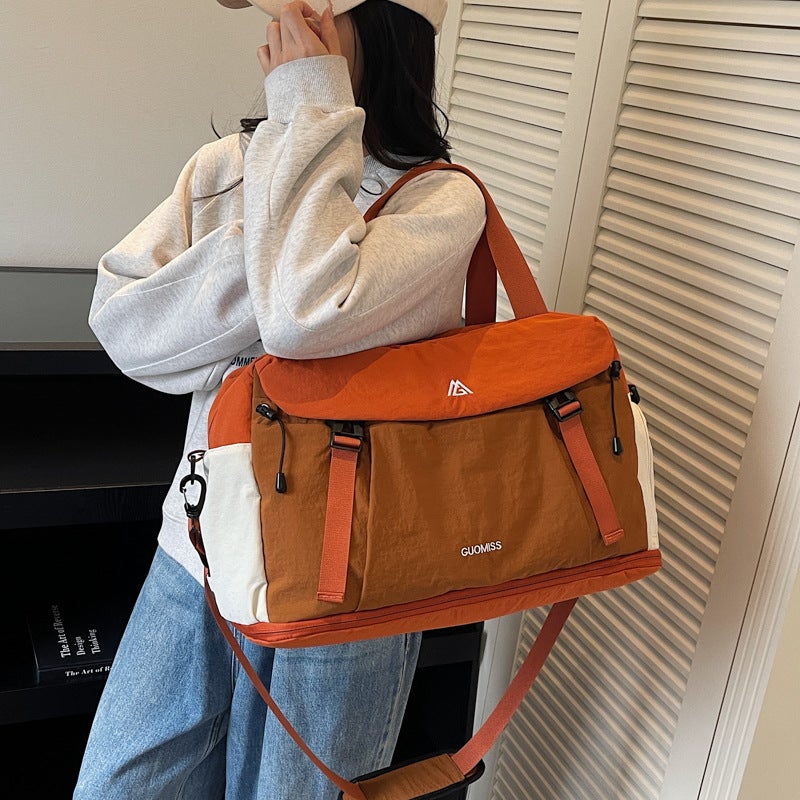 Multifunctional Lightweight Travel Duffel Bag with Wet-Dry Separation, Large Capacity for Short Trips - Image 3