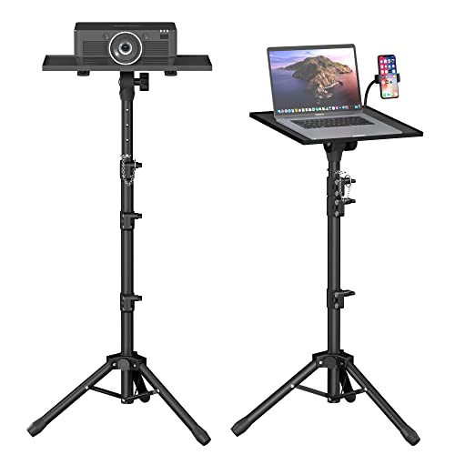 Facilife Projector Stand - Adjustable Height 22 to 63 Inches, Tripod for Laptop & Projector, Outdoor Movies - Image 1