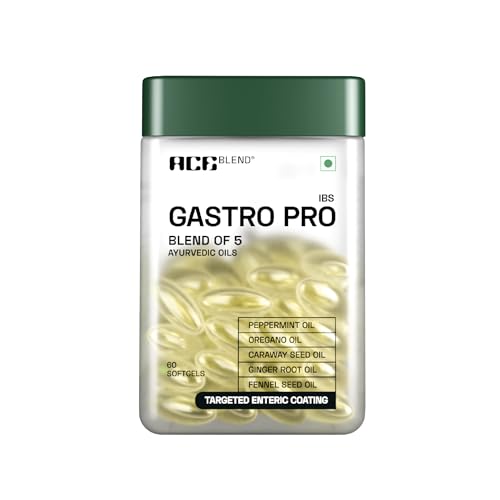 Ace Blend IBS Gastro Pro | 120 Tablets | Ayurvedic IBS with 5 Gut-Healing Oils | Relieves Bloating, Gas & Candida | Targets Fungal Overgrowth for Gut Relief - Image 1