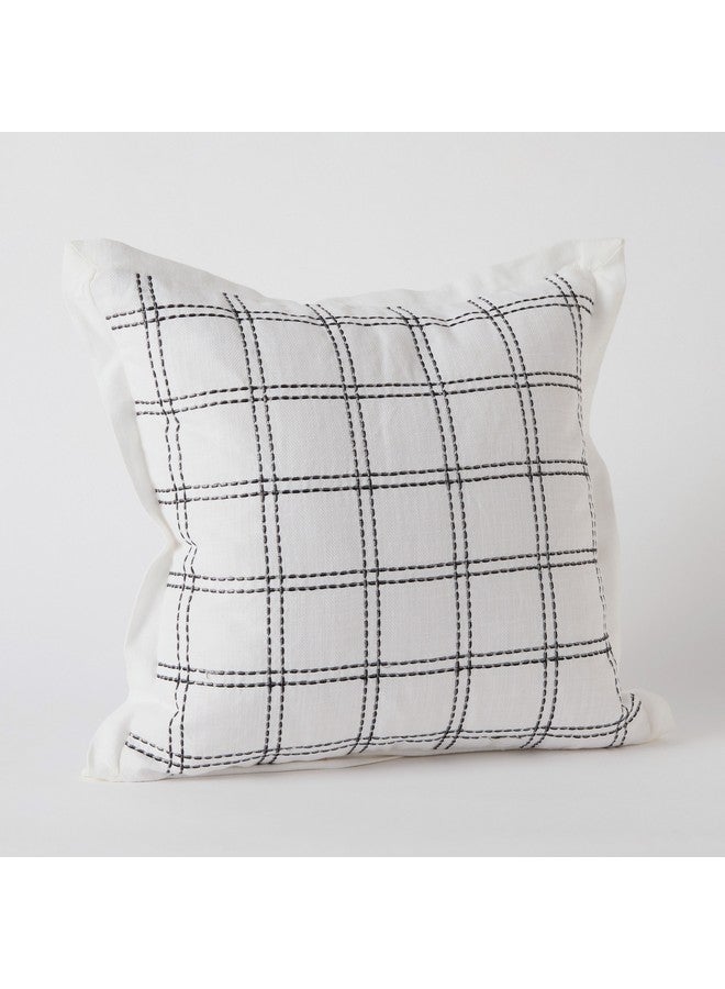 Home Box Dune Dweller Check Filled Cushion 50 x 30 cm - Image 5