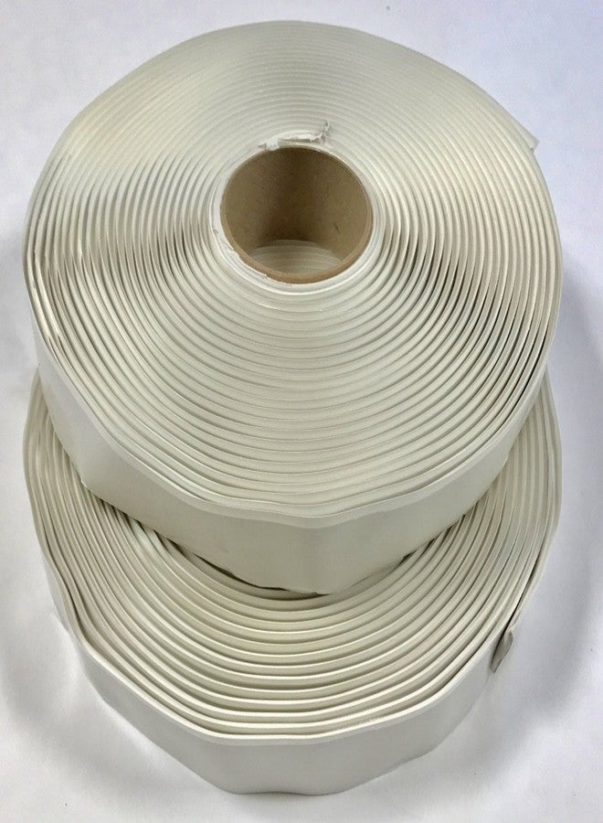 DEHCO Colorimetrics White Putty Tape/Butyl Tape 1/8" x 1" x 30' (2-Pack) - Image 1