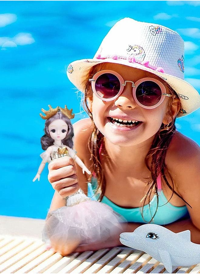 GROIC - Barbie Mermaid Princess Doll, Singing Storytelling Mermaid Toys, Wedding Dolls, Girls Princess Toys, Baby Music Toys - Image 1