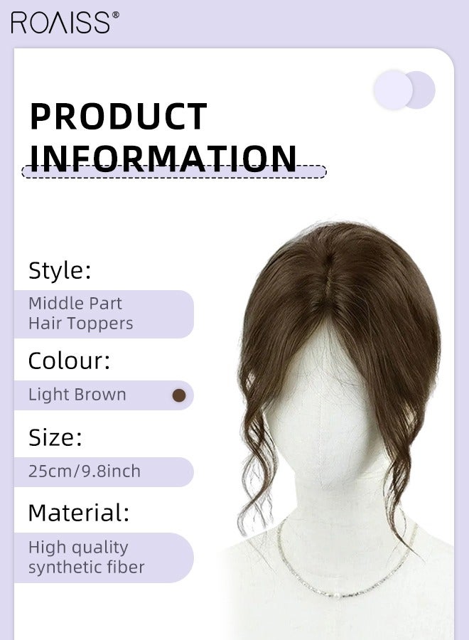 رويس شعر علوي غير مرئي مع غرة للنساء، مشبك شعر على شكل غرة، قطع شعر شبكية داخلية حريرية لتغطية الشعر الخفيف وتساقط الشعر، شعر رمادي، بني فاتح، - Image 2