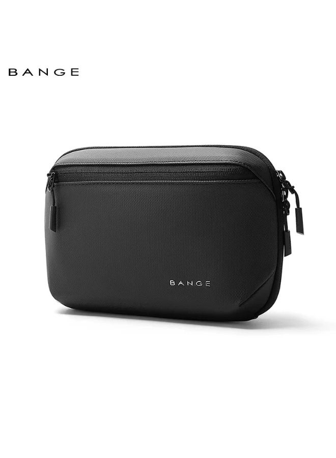 بانجي Bange 6800 Black New Urban Travel Waterproof Electronic Organizer Case Accessories Pouch Digital Storage Bag - Image 1