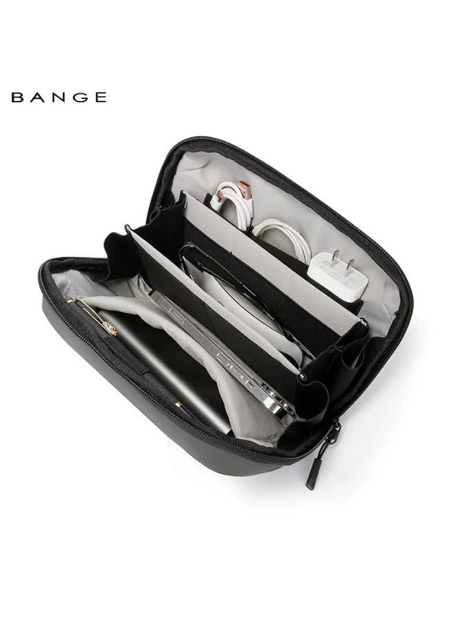 بانجي Bange 6800 Black New Urban Travel Waterproof Electronic Organizer Case Accessories Pouch Digital Storage Bag - Image 4