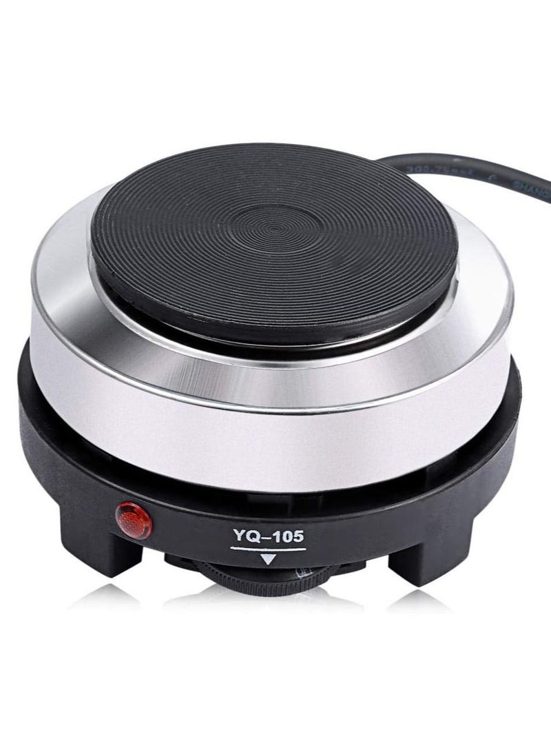 DubaiGallery Electric Mini Stove Cooker Hot Plate for Cooking On Dishes Coffee Tea At Home When Camping In Nature Or On The Campsite With 500 Watt EU Plug - Image 1