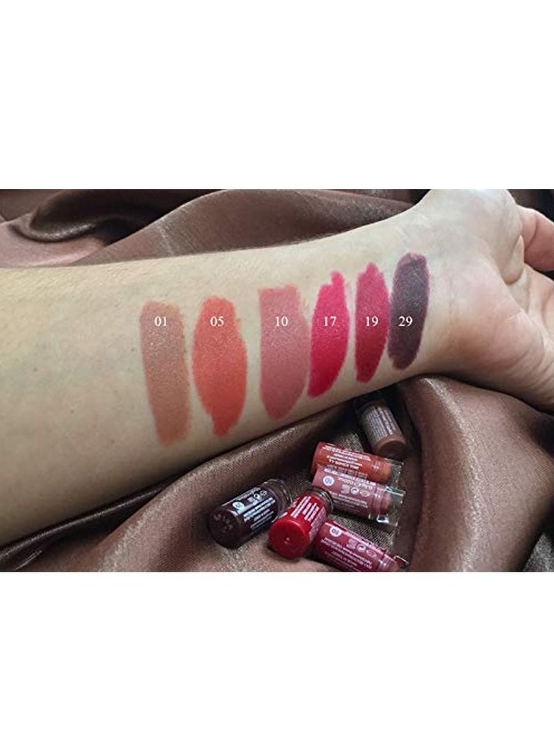 Golden Rose مجموعة أحمر الشفاه المخملي غير اللامع من غولدن روز، 6 قطع، مزيج 1 - Image 3