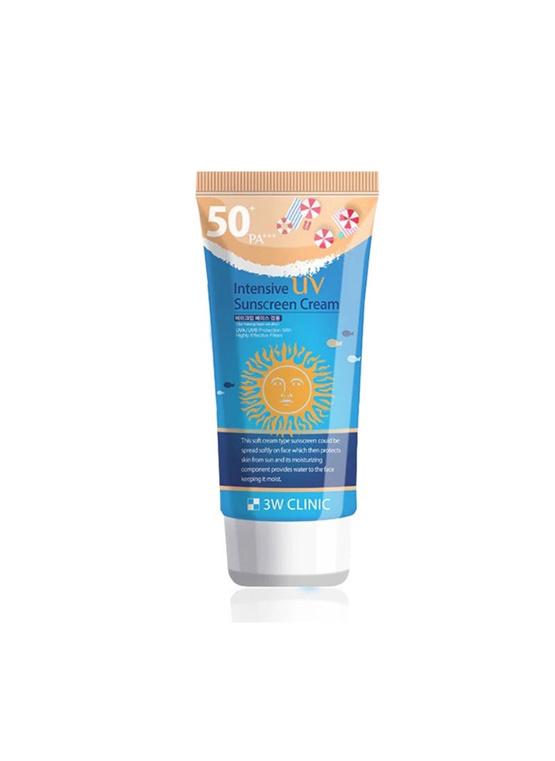 3W CLINIC 3W CLINIC fortified sunscreen 70ml（ pa+++ spf50+）  - Image 1