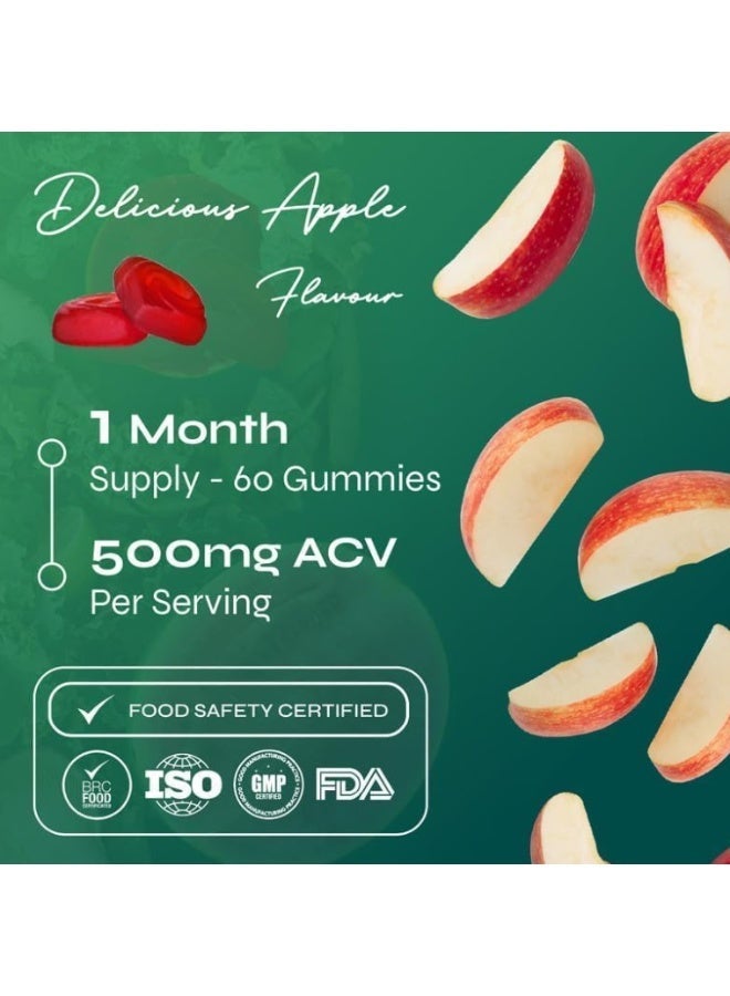 Known Apple Cider Vinegar Gummies - Sugar Free | 1000mg ACV, Vitamin C, Chromium for Metabolism - Image 3