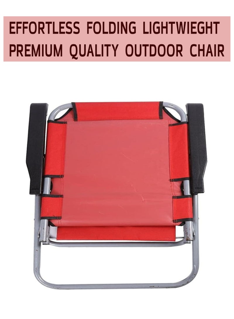 Toshionics Foldable Chair for Indoor and Outdoor Use - Multi-Use Portable, Lightweight and Space-Saving Folding Seat Perfect for Backyard, Garden, Lawn, Patio, Beach, Picnic, Fishing, Travel, Sports, Festival Event - Quick to Set-up and Easy to Carry Collapsible Chair - Image 4