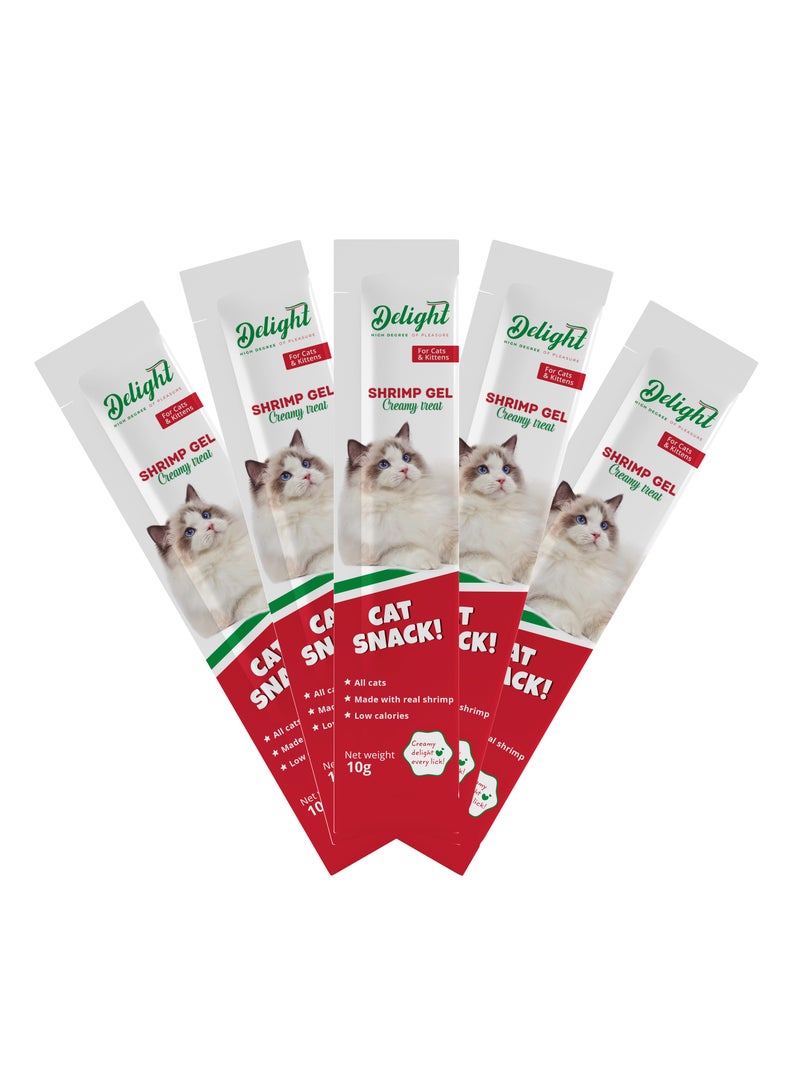 Delight Shrimp Gel Creamy Treat 5 Pieces - Image 3