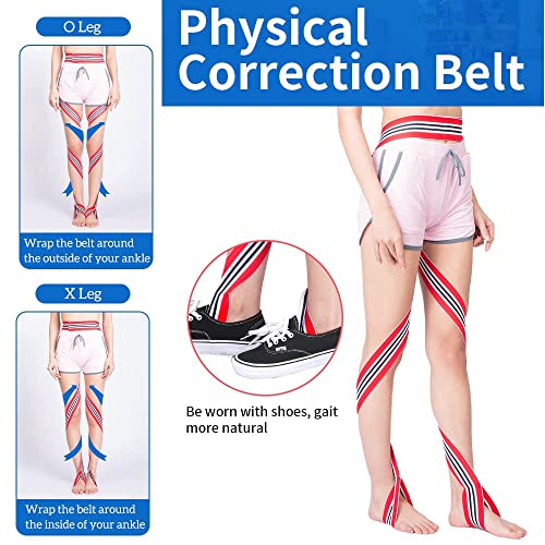 GHORTHOUD O/X Legs Correction Belt Legs Posture Corrector Band Unisex O/X Legs Bandage Lightweight Pediatric Straighten Belt for Men Women and Children（Large） - Image 4