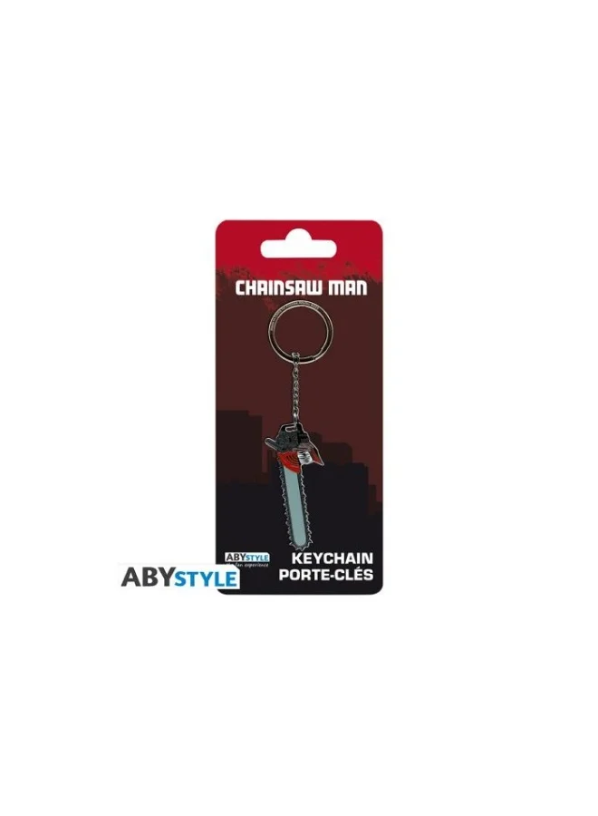 ABYstyle ABYstyle CHAINSAW MAN Chainsaw Man head X4 Keychain