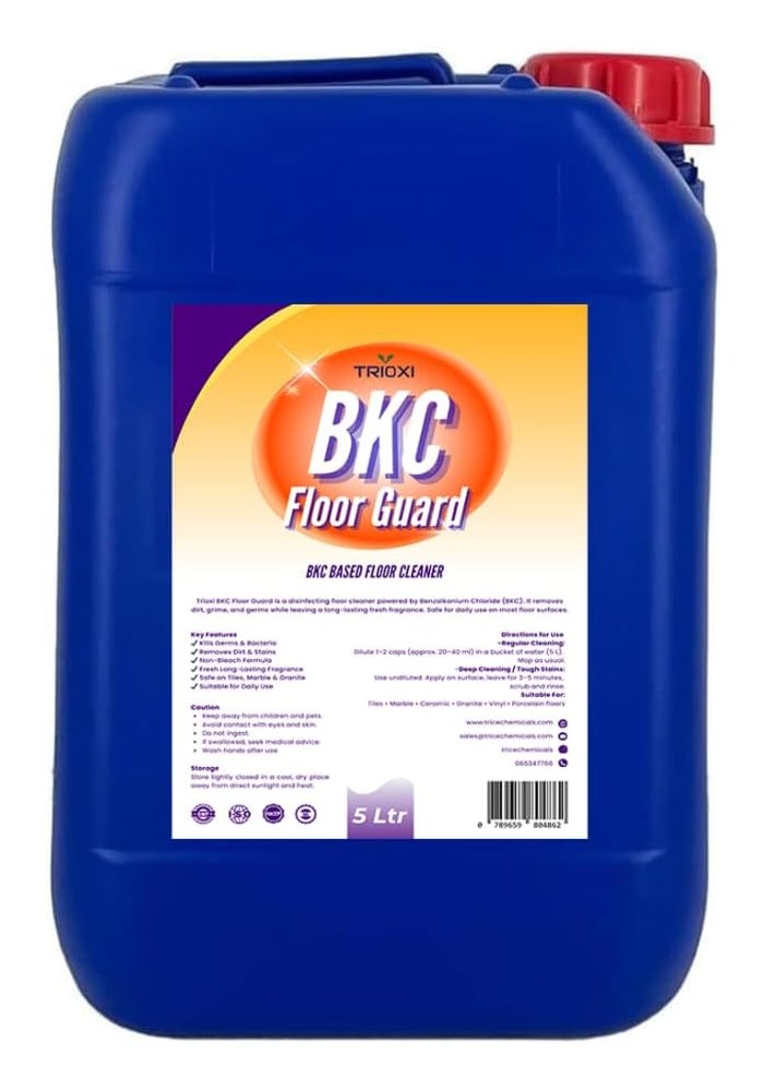 TRIOXI حارس الأرضيات تريوكسي BKC - 5 لتر منظف أرضيات قائم على BKC - Image 1