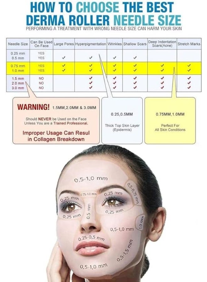 دي آر. بن قلم إبرة دقيقة لاسلكي A6 مع بطاريتين وإبرتين بديلتين - Image 4