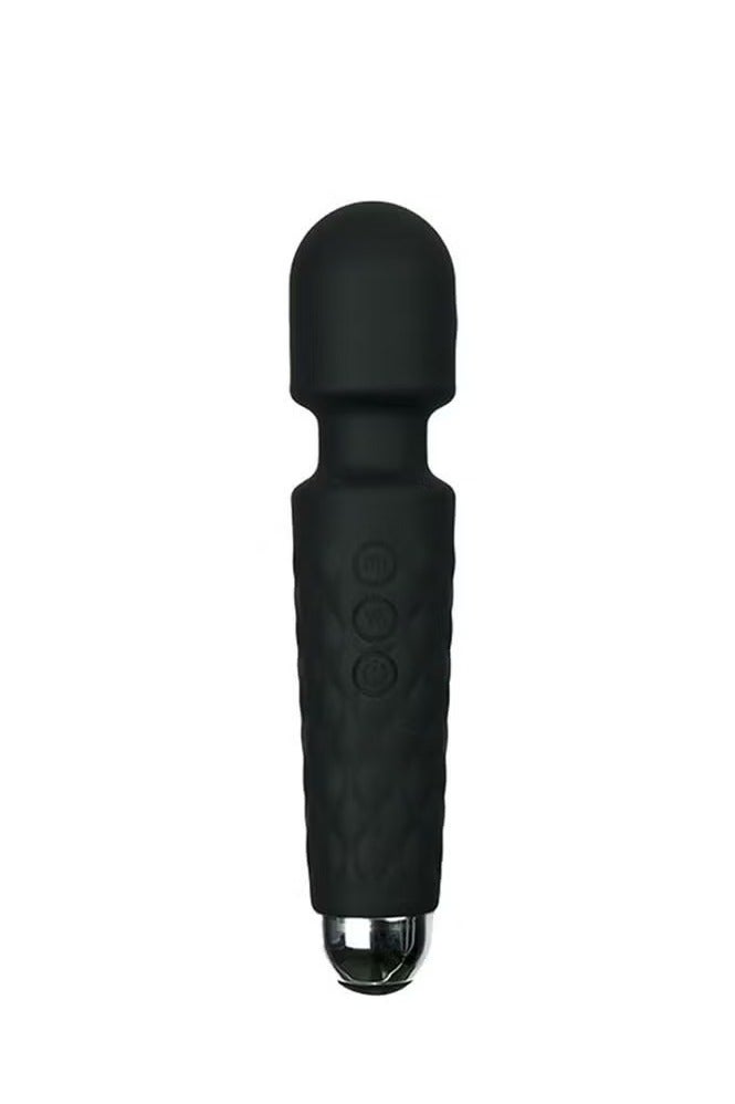 Rechargeable Electric Body Massager Black - Image 1