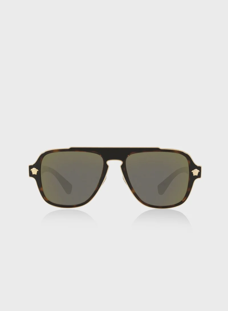 VERSACE 0Ve2199 Irregular Sunglasses