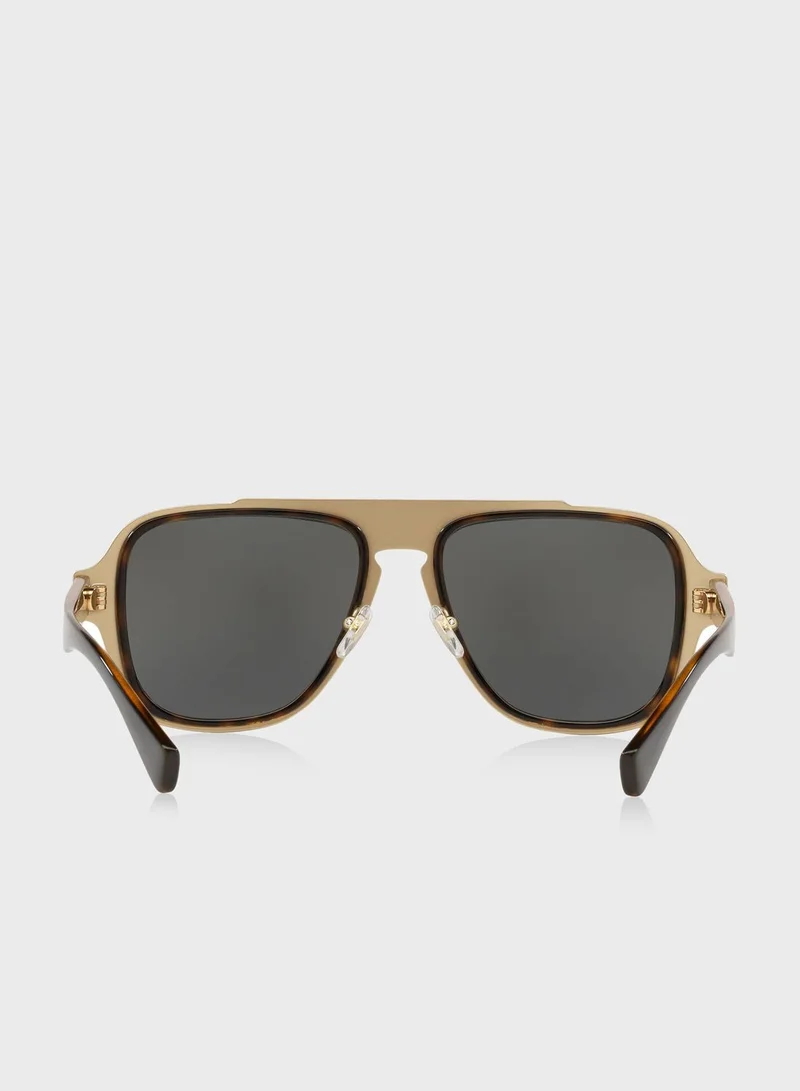 VERSACE 0Ve2199 Irregular Sunglasses