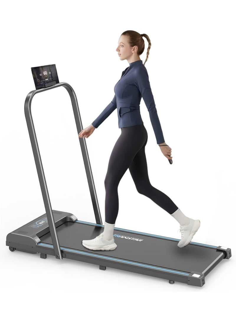 RUIYADA Under Desk Treadmill, Walking Pad 3 in 1 Folding Treadmill, Walking Jogging Treadmills for Home Office, 2.5HP Low-Noise LED Display, Preset and Adjustable Programs - Image 1