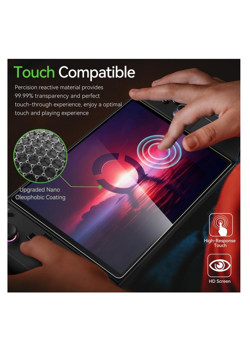 SYOSI Screen Protector Tempered Glass, Fit for Lenovo Legion Go Gaming Handheld 8.8 inch 2023, Transparent HD Clear Anti-Scratch Screen Protector for Lenovo Legion Go Gaming Handheld (2 Pack) - Image 4
