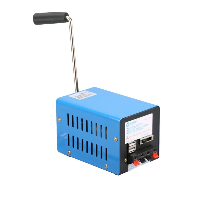 20W Hand Crank Generator Manual Power Station For Household Outdoor Emergency Charging - Image 2